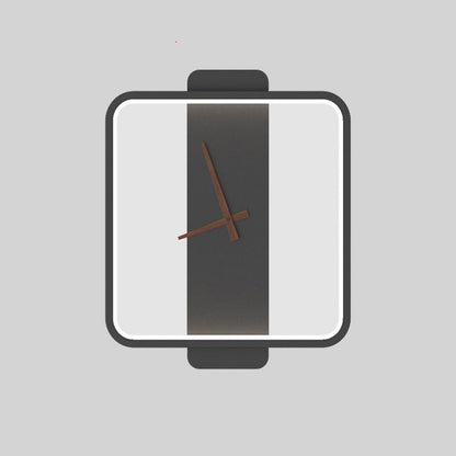 Nordic-Style Bedside Wall Lamp with Clock-Inspired Design