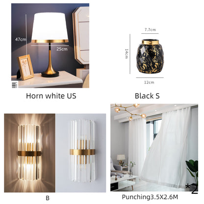 Creative Touch-Control Bedside Table Lamp for the Bedroom
