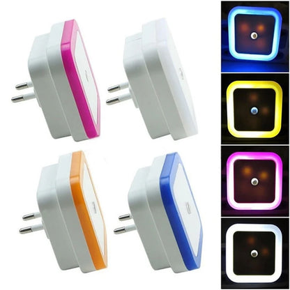 Plug-In LED Night Light with Sensor for Bedroom or Children’s Room