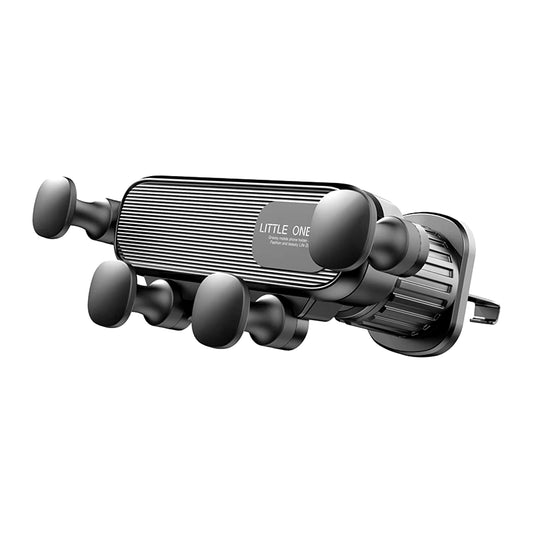 Magnetic Car Phone Holder for 4.7–7-Inch Smartphones, Air Vent Mount with Shock-Resistant GPS Stand
